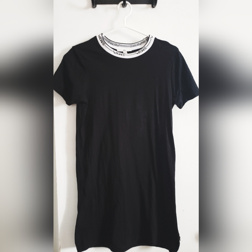 Vans Black and White Vans T-Shirt Dress